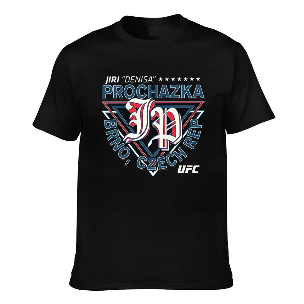 คุณภาพดี Ufc Jiri Denisa Prochazka Crest Boxing Mens Cool T-Shirt
