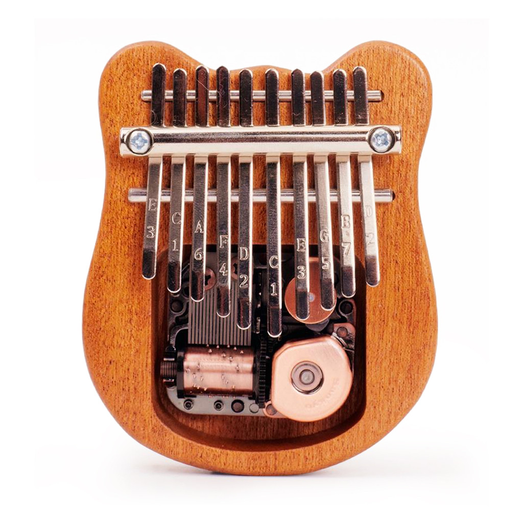 Torachel1-PH Kalimba Mini Thumb Piano 10 คีย์เพลงแบบพกพา