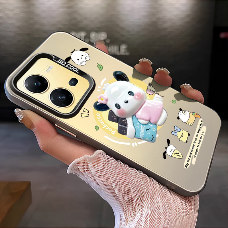 เคสสำหรับ VIVO V25 5G V25E V27 5G V27 Pro 5G S16 5G S16 Pro 5G เคสโทรศัพท์สุนัขกระต่ายกันกระแทก