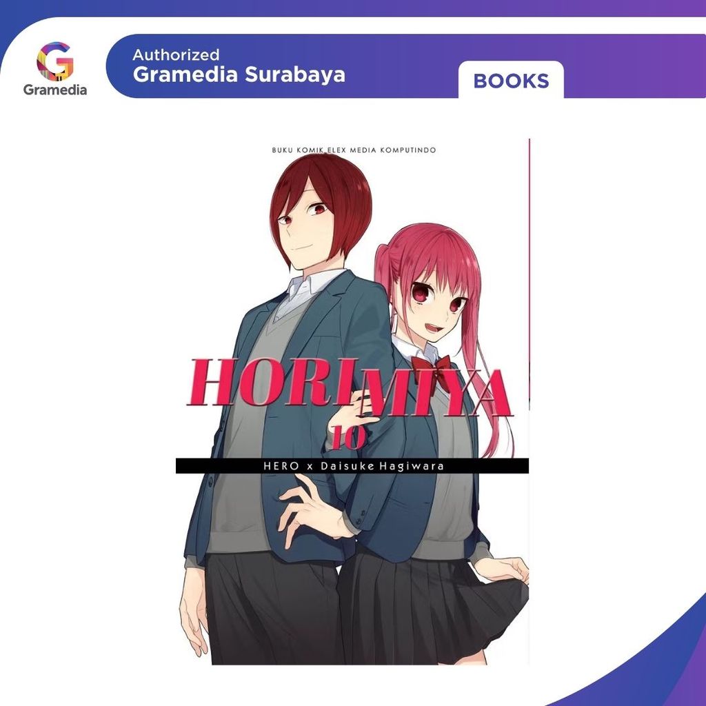 Gramedia Surabaya - Horimiya 10