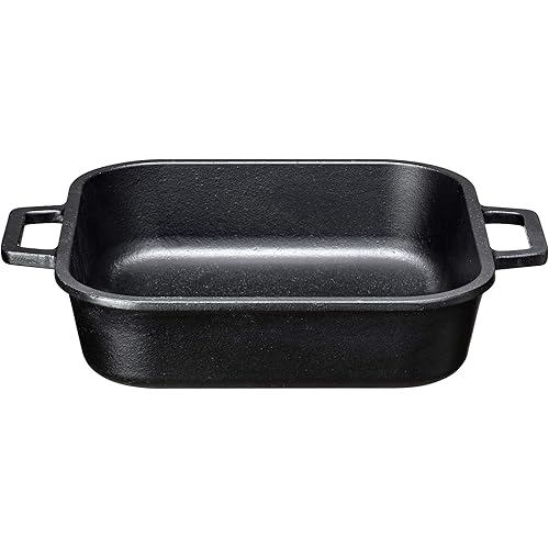 Ishigaki Sangyo Iron cast sukiyaki pan 22cm approx. 30cm wide x 23.5cm deep 6cm high, 2.4L capacity,
