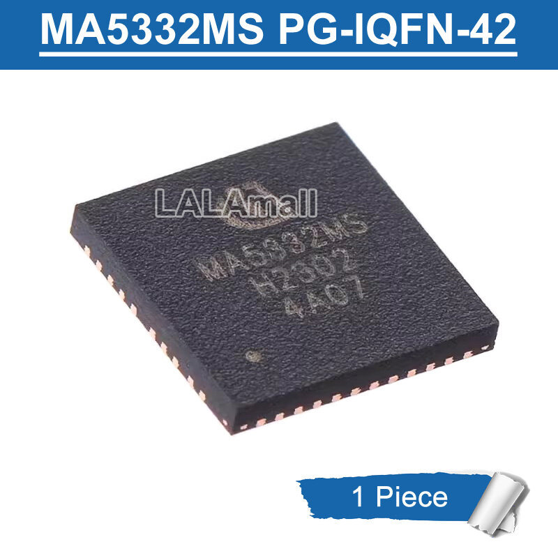 1 ชิ้น MA5332MS MA 5332 MS PG-IQFN-42 MA5332MSXUMA1 SMD Class-D เครื่องขยายเสียงชิป IC ใหม่
