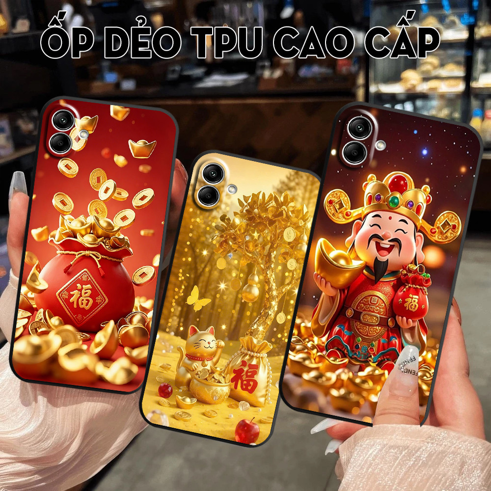 เคส Samsung A06 / A06 5G พิมพ์ลายถุงเงินนําโชคล่าสุด