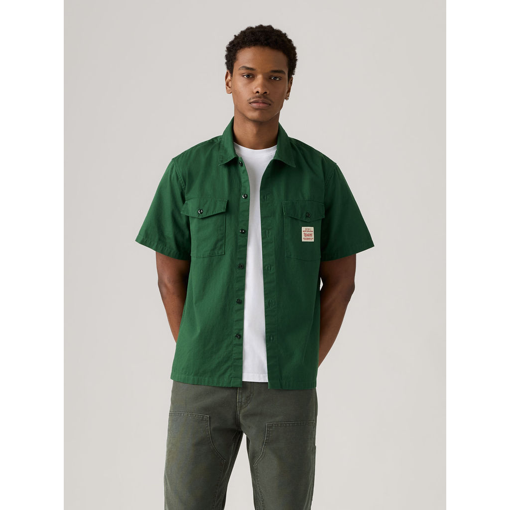 เสื้อเชิ้ตผู้ชาย Levi's® Men's Short-Sleeve Worker Shirt