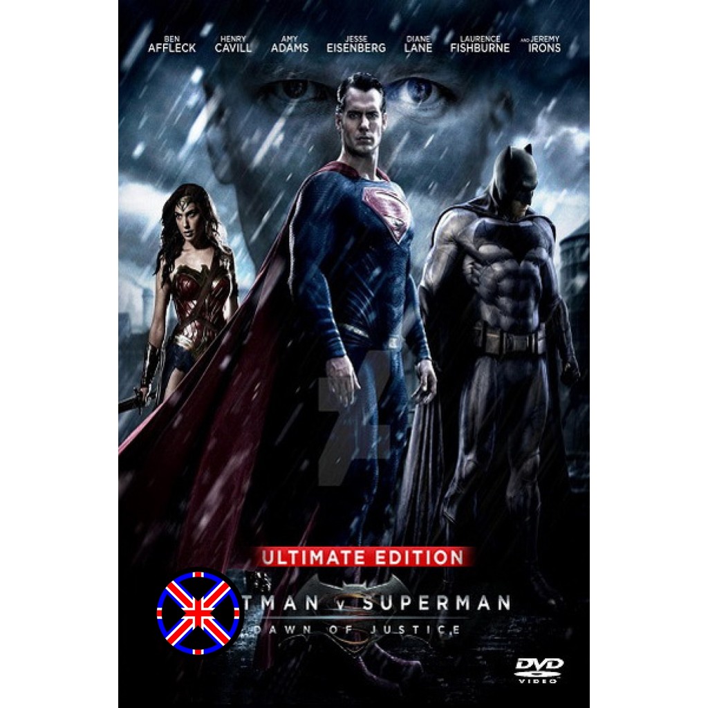 DVD หนัง พากย์เสียงไทย Batman V Superman Dawn of Justice (2016) แบทแมน ปะทะ ซูเปอร์แมน แสงอรุณแห่งยุติธรรม (EXTENDED Ult