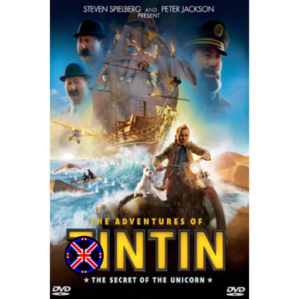 DVD หนัง The Adventures of TinTin การผจญภัยของตินติน