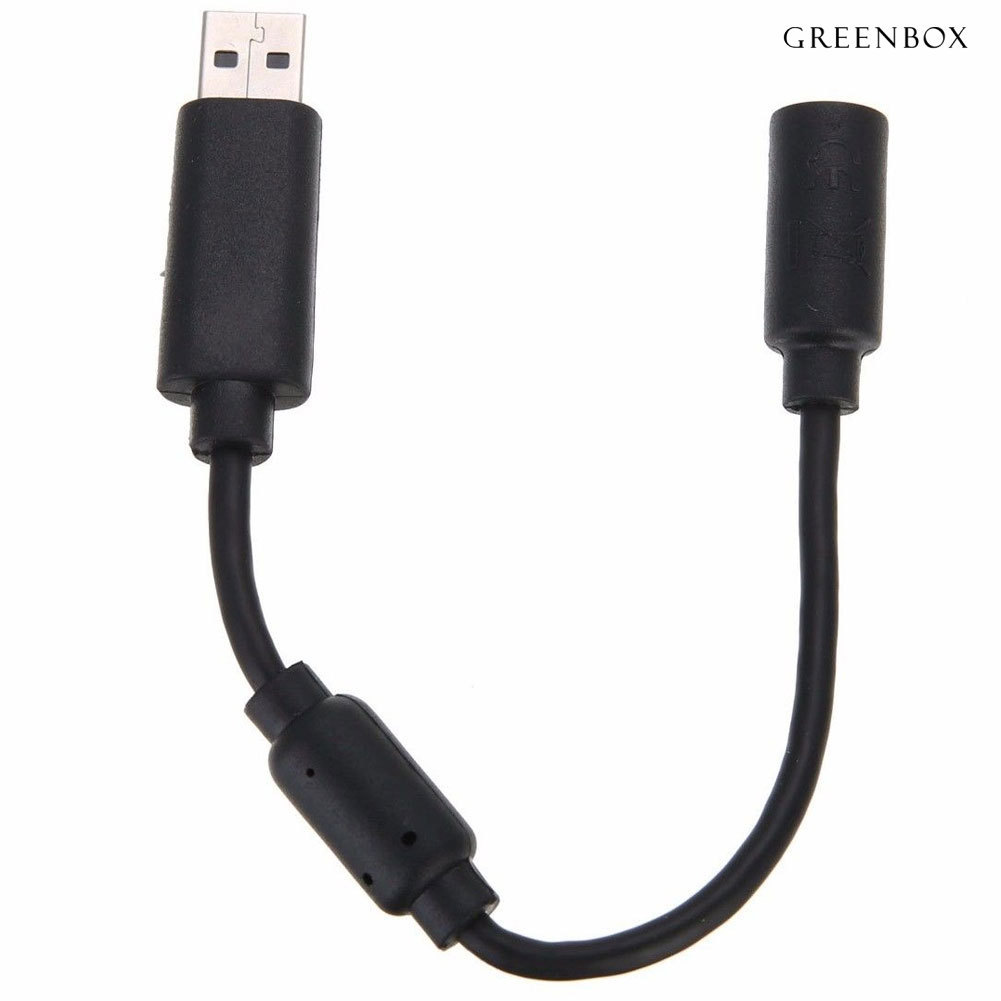 Greenbox USB Breakaway Extension Cable Cord Adapter สําหรับ Xbox 360 Wired Gamepad Controller