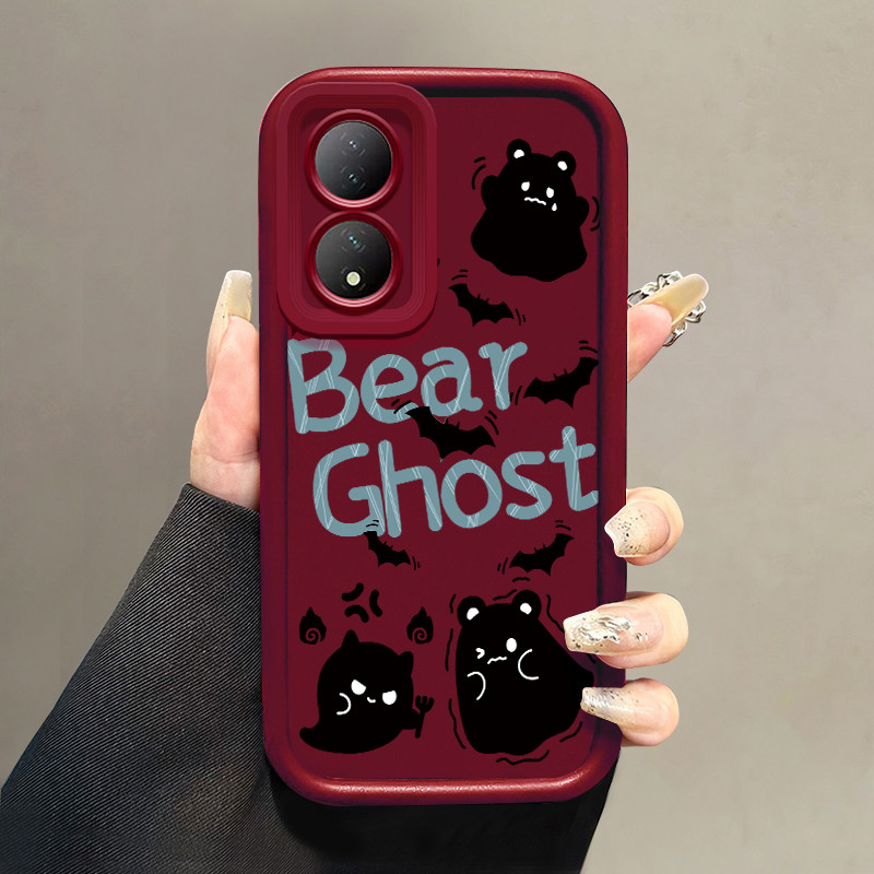 ปลอก Hp สําหรับ VIVO Y100 5G Y200 4G Y200 5G Y300 5G T2 5G กรณีกระต่าย Ghost Sad Cesing ป้องกันกรณีซ