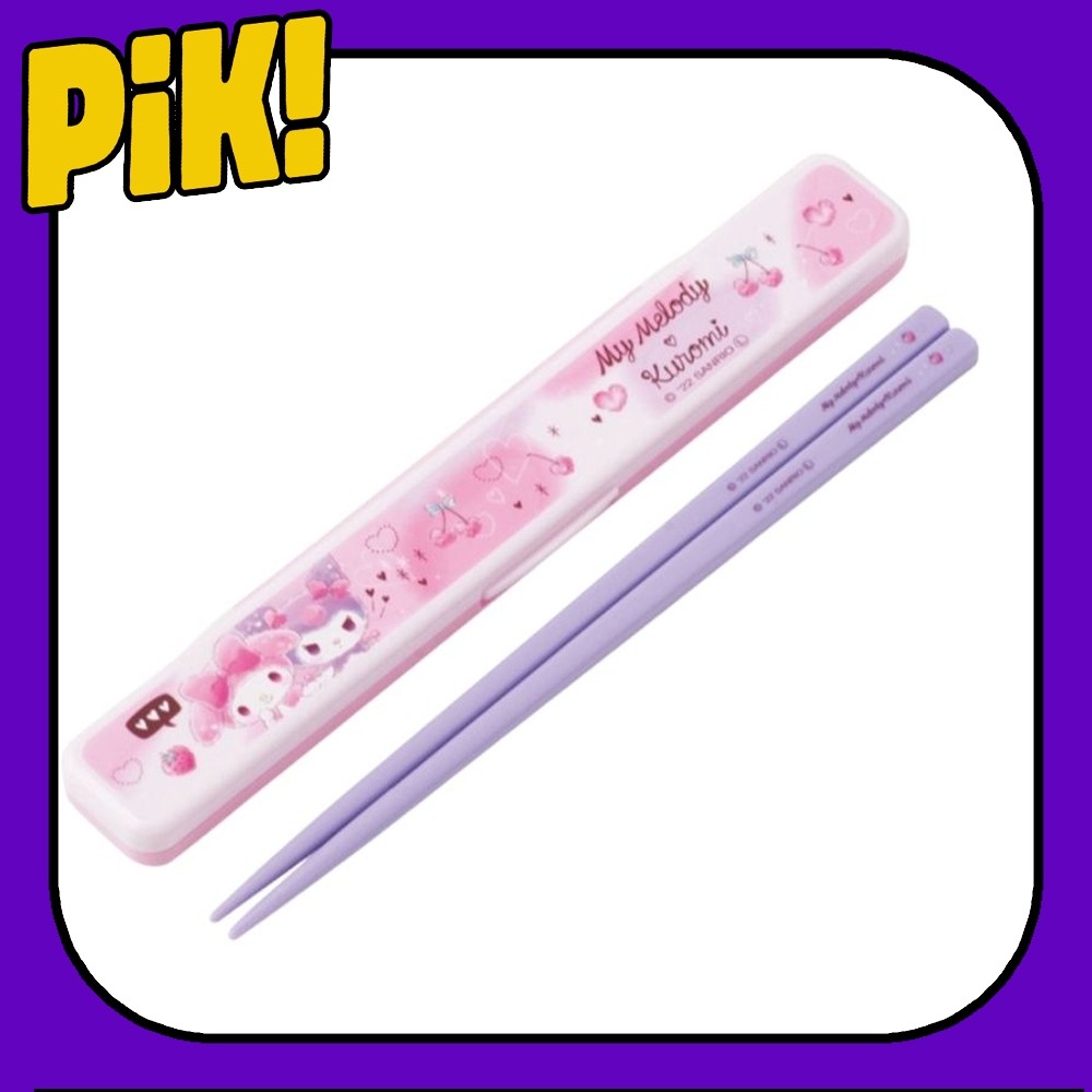 <SKATER> ชุดตะเกียบไร้เสียงรบกวน MyMelody Kuromi ABC3AG