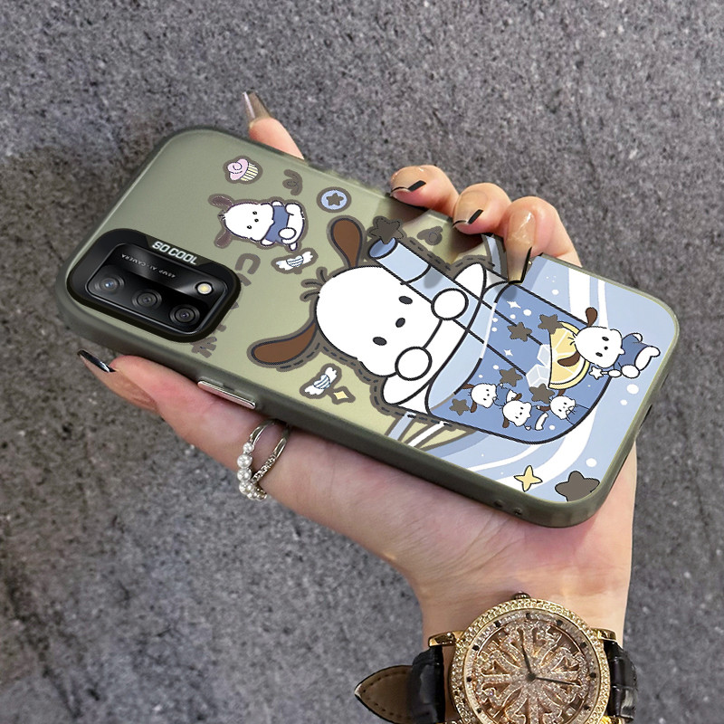 เคสสำหรับ OPPO A74 A95 F19s F19 Pro A94 Reno 5F Reno 5 lite Reno 6 Lite เคสโทรศัพท์สุนัขป้องกันการตกกันกระแทก