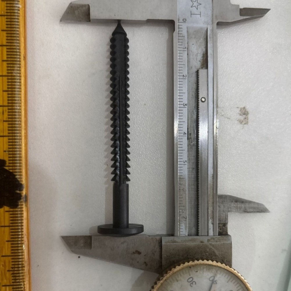 2026ใหม่Vinyl Louver Fasteners แผงหน้าต่างเล็บสกรู Louver Nail Anchors