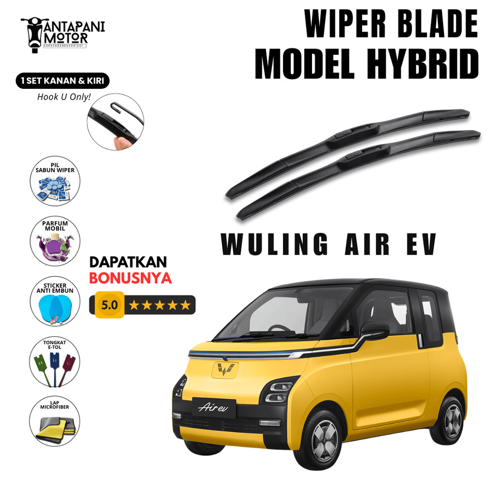 Wuling Air Ev Hybrid ที่ปัดน้ําฝนกระจกรถยนต์ฟรี 5 โบนัส