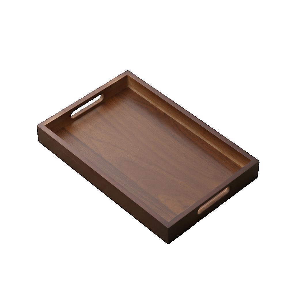 COSSY PLUS DARK BROWN BAMBOO SERVING TRAY 33CM RETANGULAR W33xD22xH4 CM
