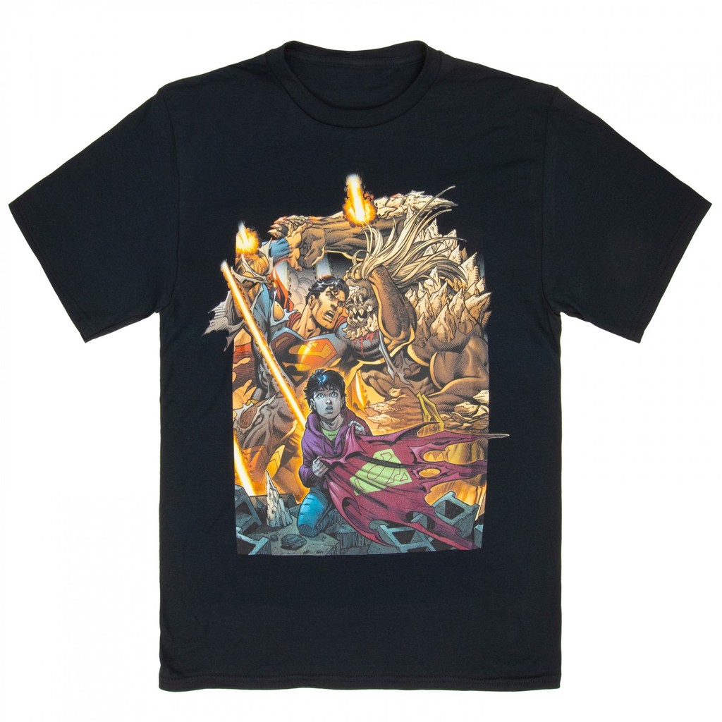 เสื้อยืด Dc Comics Superman The Death Of Superman สําหรับผู้ชายสามีเพื่อน