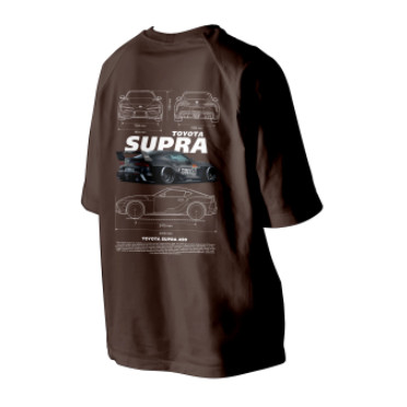 เสื้อยืด Toyota Supra A90 ไมโครไฟเบอร์