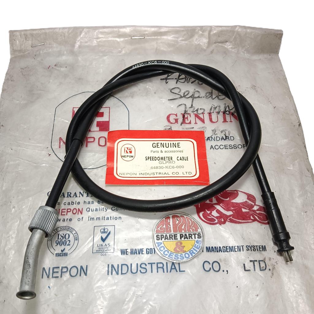 GL Pro Mega Pro Neotech สายวัดความเร็ว KC6 Kilometer Strap Limited Item Rare Item Classic Motorcycle