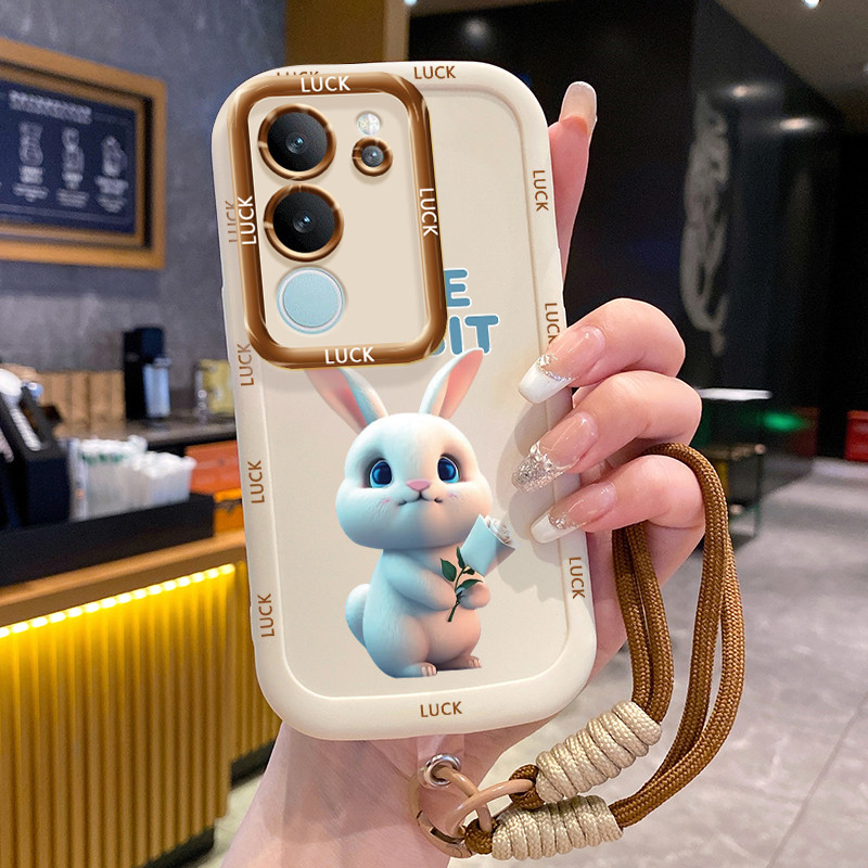 เคส VIVO V29 5G V29E 5G V29 Pro 5G พร้อมเชือกเส้นเล็กกันฝุ่น