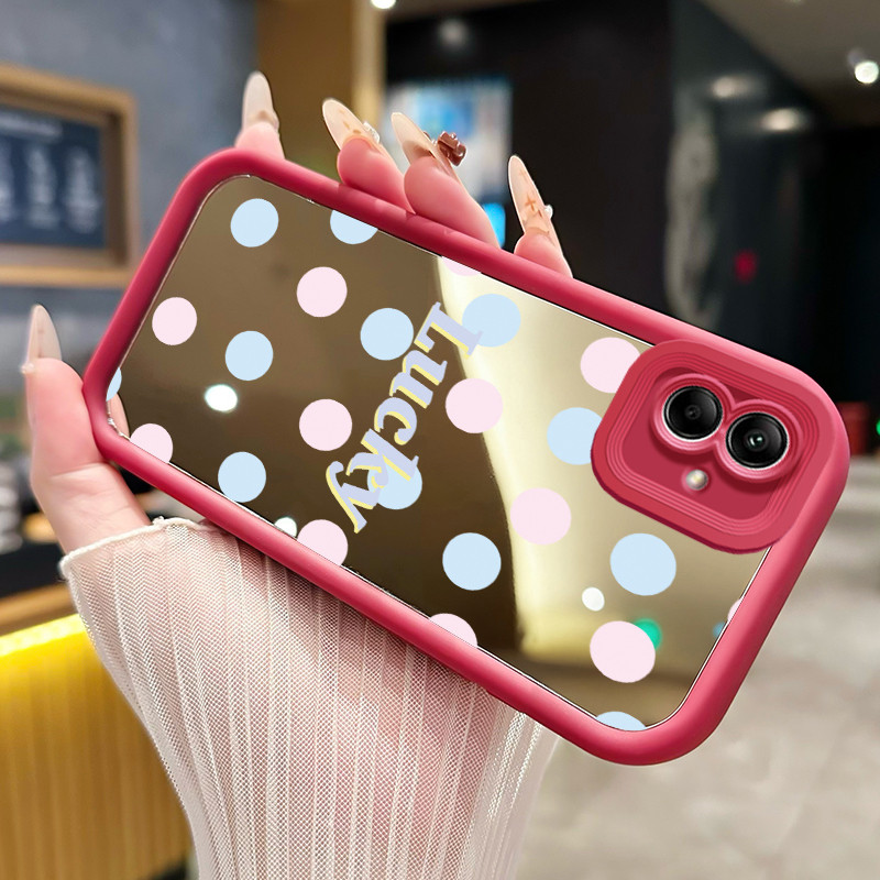 เคส Hp สําหรับ Samsung Galaxy A04 A04E A04s M04 F04 เคสปลอกรูปแบบจุดเล็ก Cesing HP Kesing Kasing mir