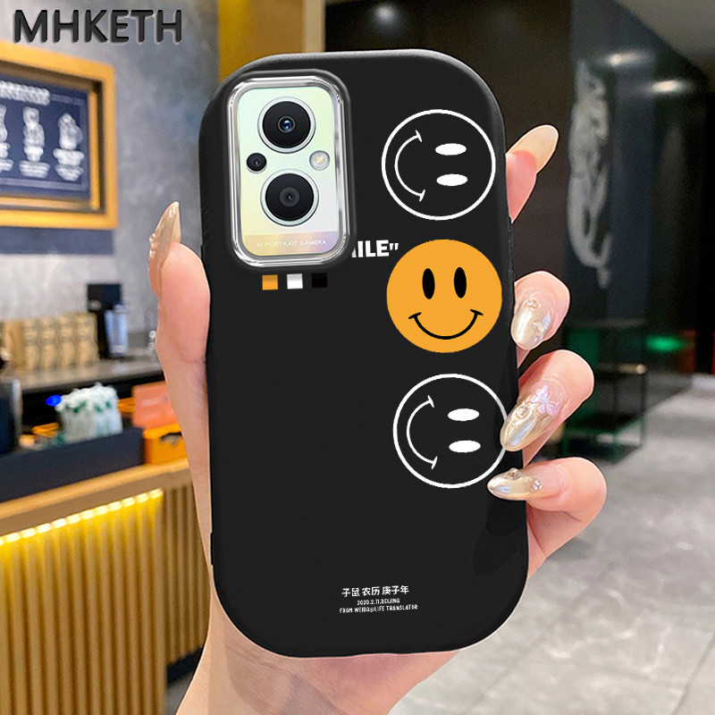MHKETH เคสสำหรับ OPPO Reno 7Z 5G Reno 8Z 5G Reno 7 Lite 5G Reno 8 Lite 5G เคสโทรศัพท์ซิลิโคนขายดีออก
