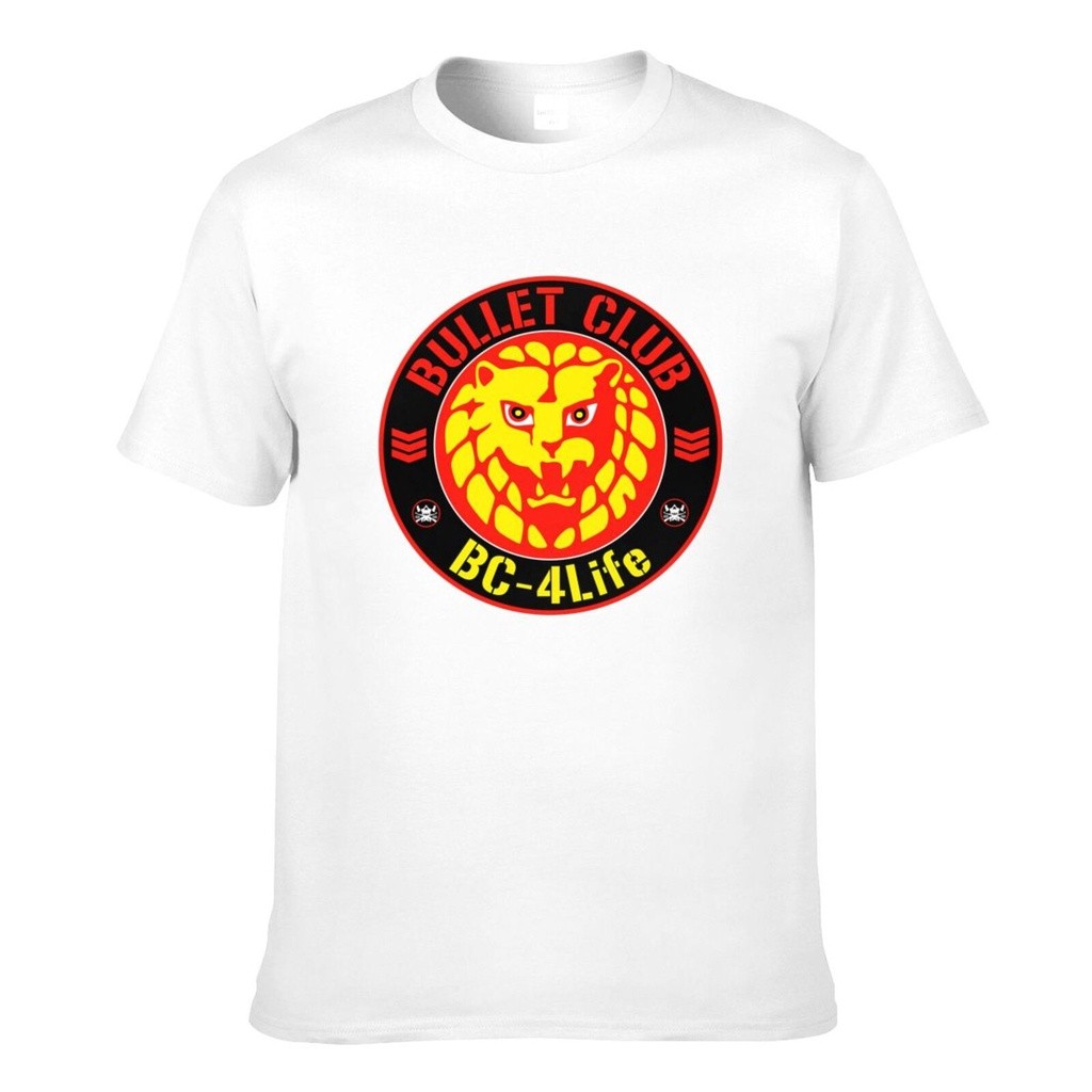 2026 Gildan คุณภาพสูง Bullet Club Bc-4Life Creative พิมพ์ Cool Tshirt 1 ผ้าฝ้าย o-คอ xs-3xl