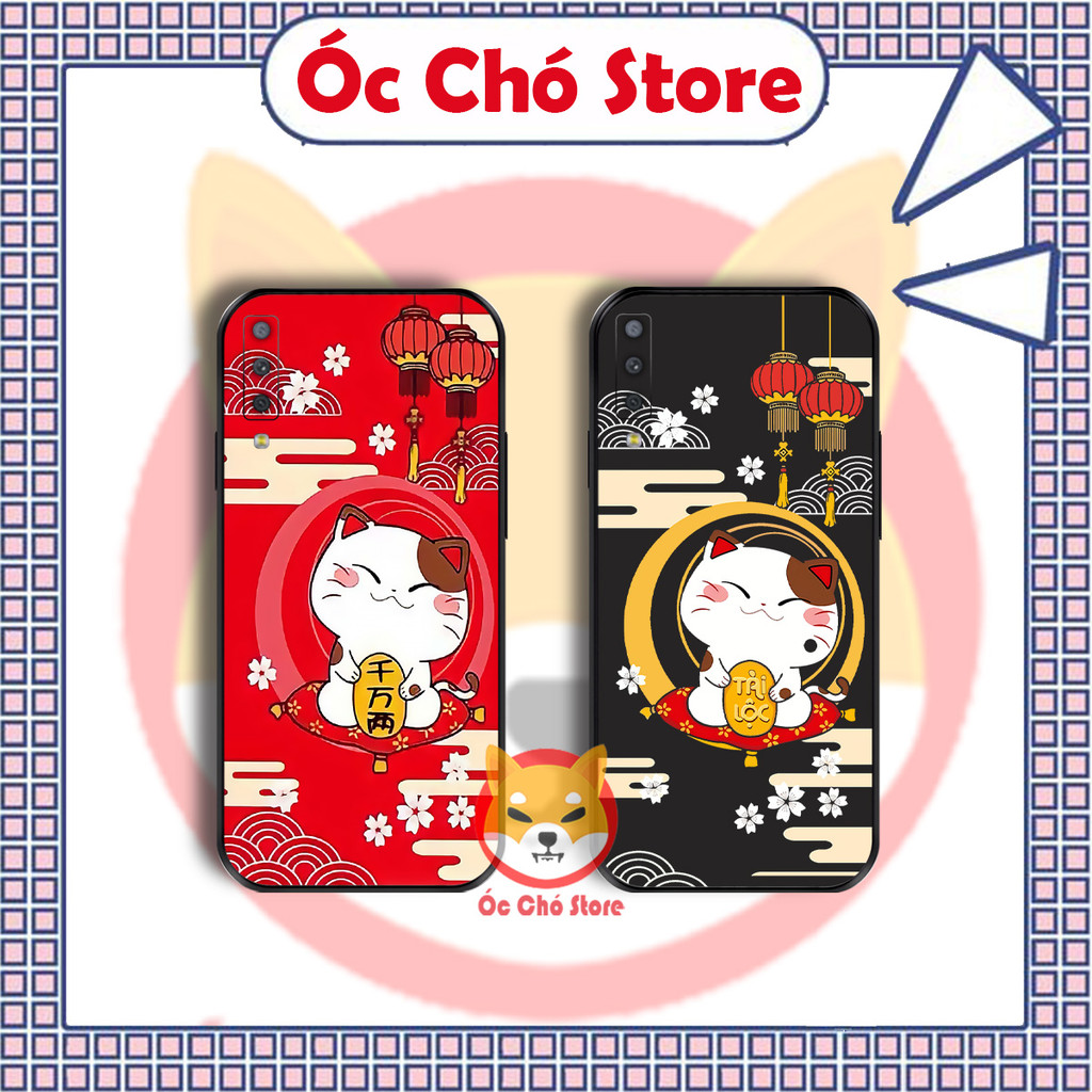 เคส Samsung A7 2018, A9 2018 รุ่น lucky Tet