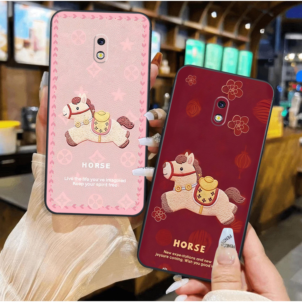 เคส Samsung J3 Pro / J5 Pro / J7 Pro / J7 Plus ลาย Lucky Tet Horse น่ารัก