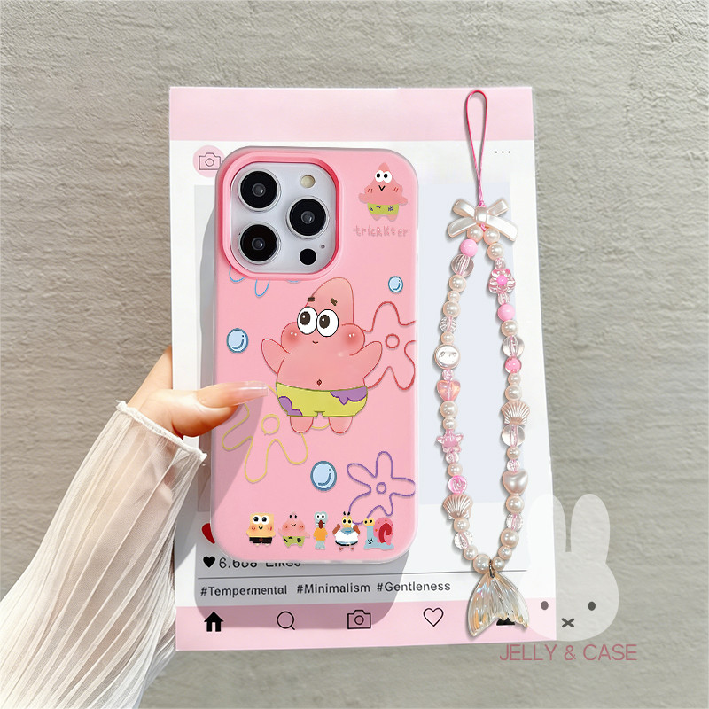 GANTUNGAN Patrick Star Jelly 2 In 1 Mini แขวนกรณีXiaomi 15T Pro F7 Poco M7 Plus C71 C85 C75 C65 Gd2H