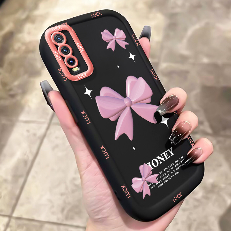 เคส VIVO Y20 Y20i Y20s Y20A Y20G Y12A Y12S Y11s เคส Bowknot สุดน่ารัก