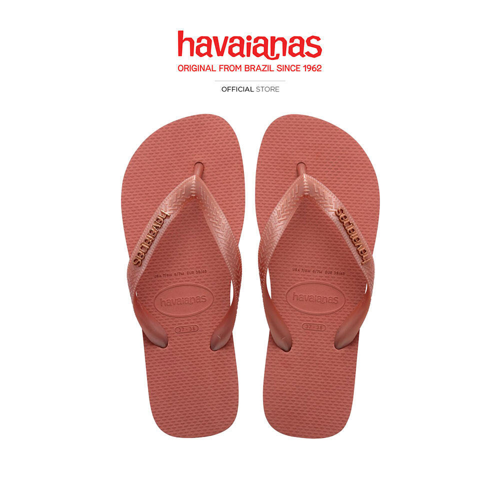 HAVAIANAS รองเท้าแตะ  Top Logo Metallic BLACK 41272441069NF_H5BKXX
