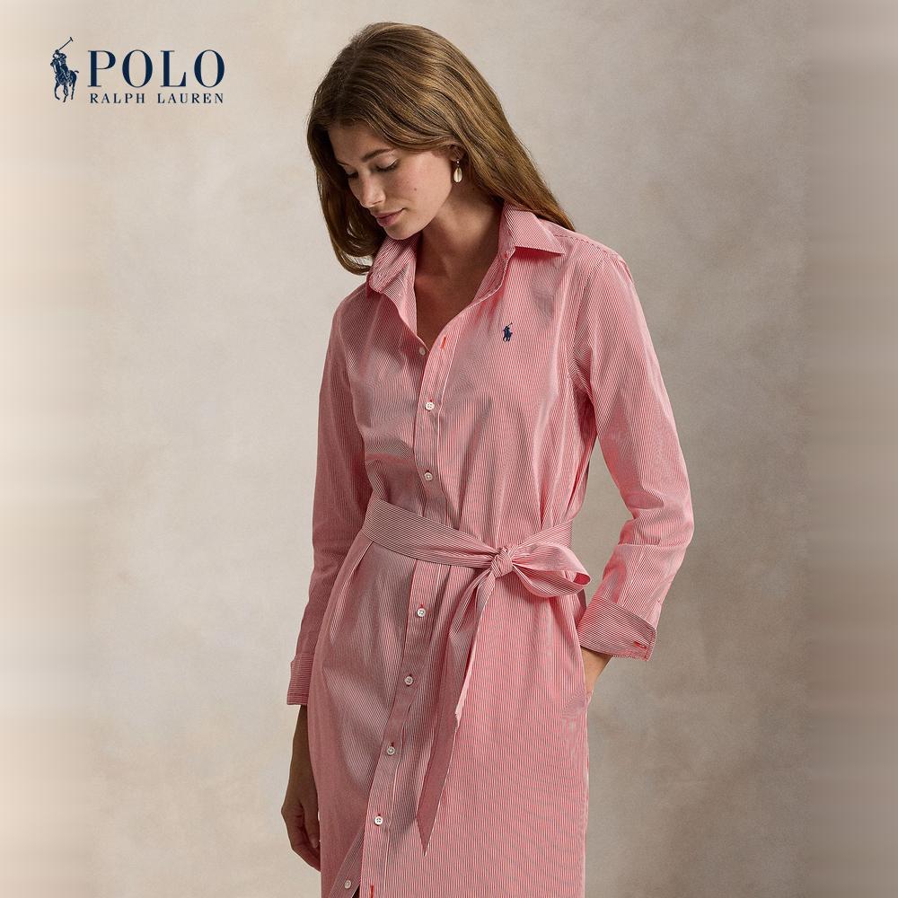 Polo Ralph Lauren ชุดเดรสผู้หญิง รุ่น WMPODRSNFA21040 สีแดง