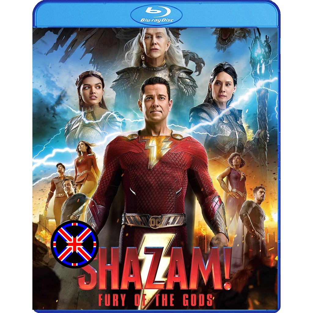 บลูเรย์ Movie ระบบเสียงไทย Shazam! Fury of the Gods (2023) ชาแซม! จุดเดือดเทพเจ้า