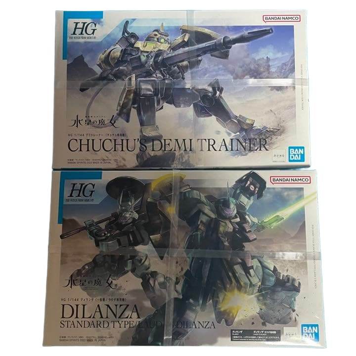【Direct from Japan】HG Dilanza General/Lauda Custom & Demi-Trainer Chuchu Custom【Japan Exclusive】