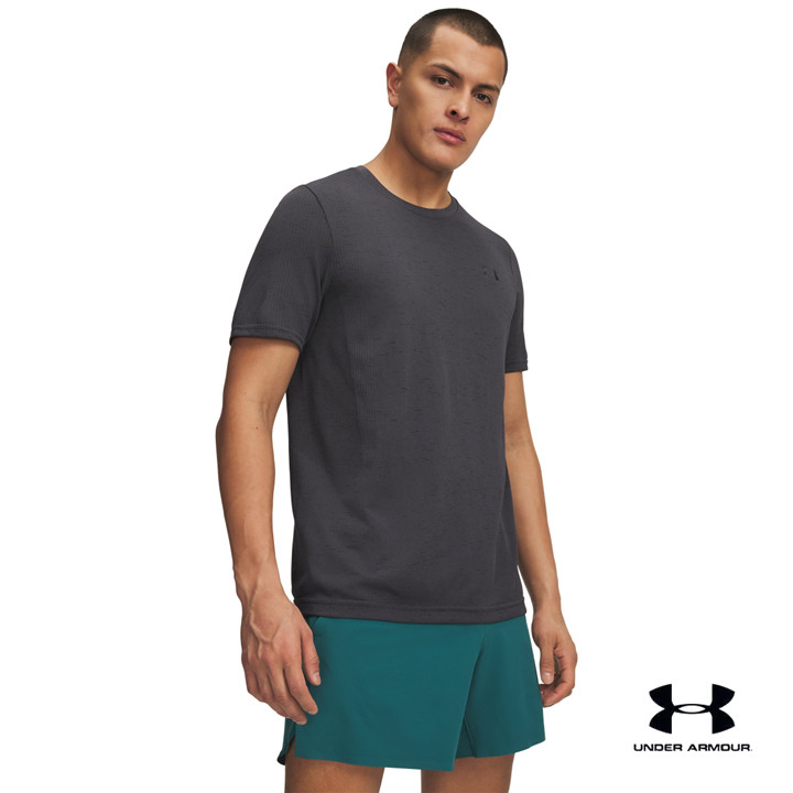 Under Armour เสื้อแขนสั้นสำหรับผู้ชาย UA Vanish Seamless