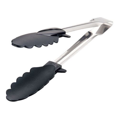 Tongs, professional use, 18 cm, black, 66 nylon, BTVK801