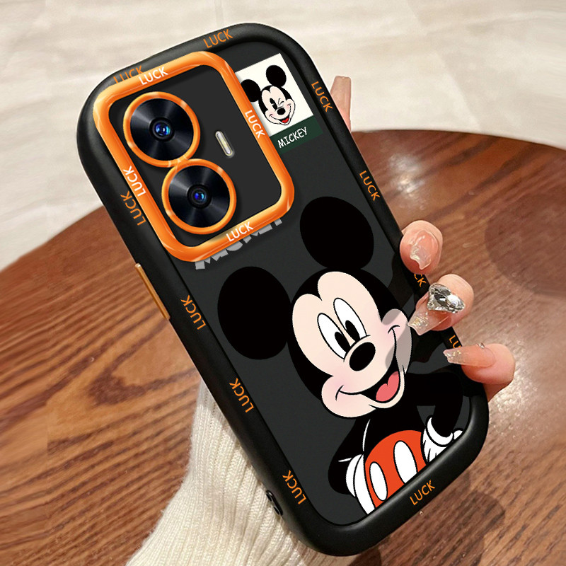 เคสสำหรับ Realme C55 C33 Narzo N55 เคสโทรศัพท์หนูซิลิโคนกันกระแทก
