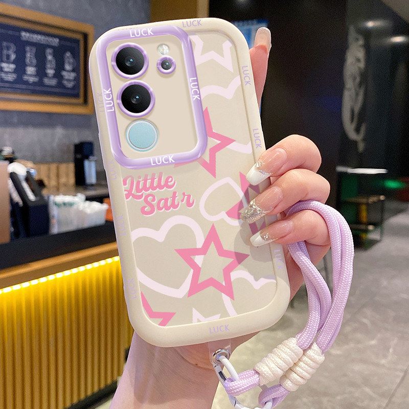 เคส VIVO V29 5G V29E 5G V29 Pro 5G พร้อมเชือกเส้นเล็กสุดน่ารัก