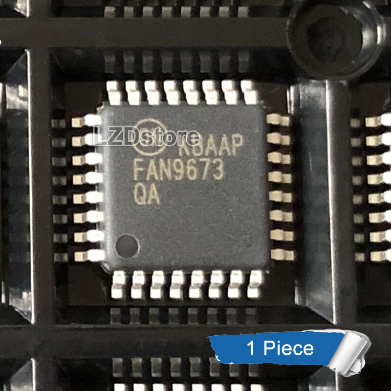 1 PC FAN9673 QA LQFP32 FAN 9673 FAN9673QA FAN9673Q FAN9673QX LQFP-32 3-Channel Interleaved CCM PFC C