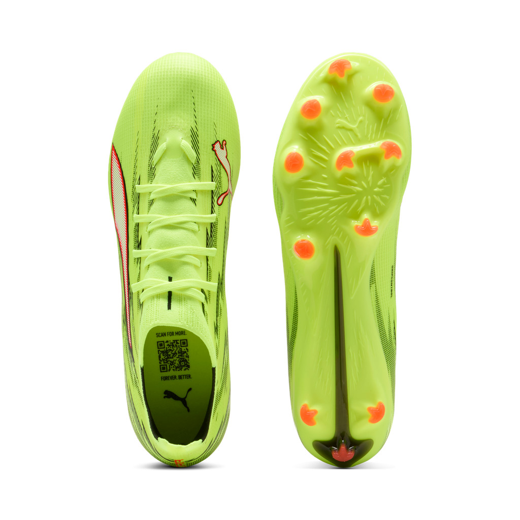 PUMA حذاء كرة قدم ULTRA 6 MATCH FG/AG — أصفر — صورة 5