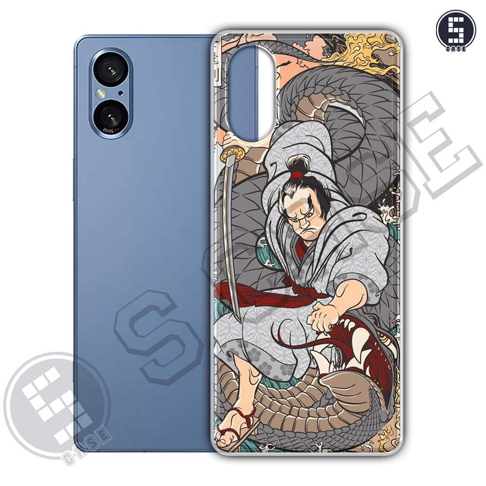 เคสสําหรับ Sony Xperia 5 V, Xperia 5 Mark 5 หลายรุ่น SLC17 ปีศาจญี่ปุ่น