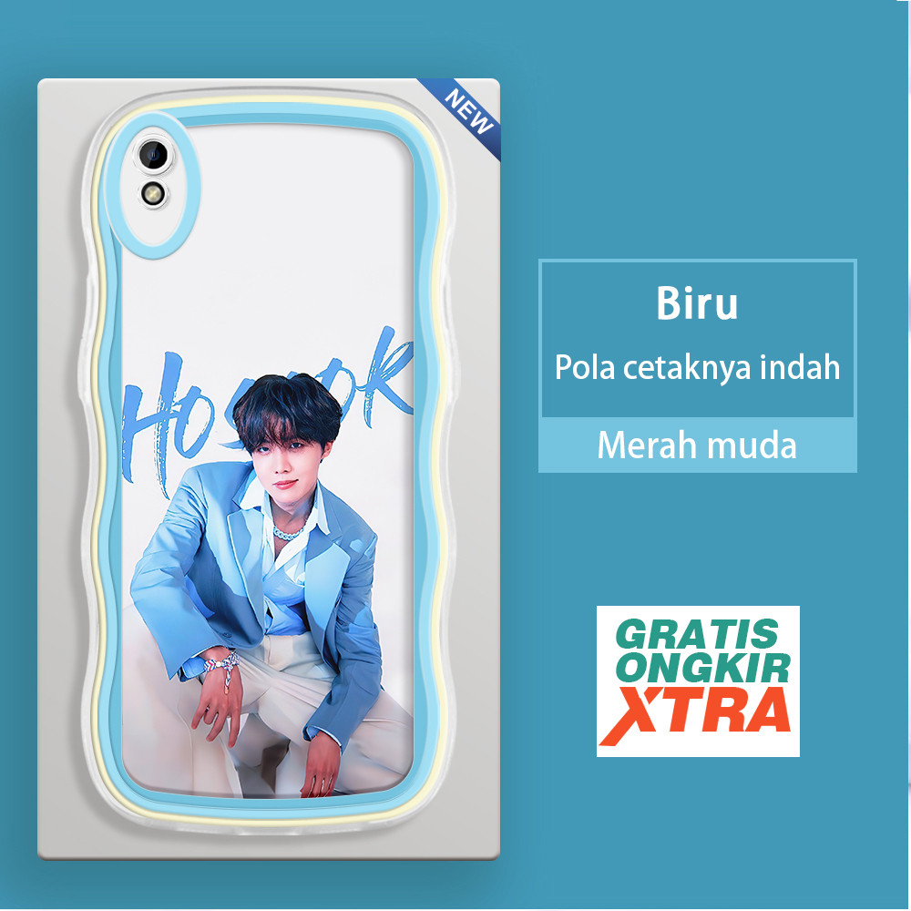 ปลอก HP Redmi 6 6A 7 8 8A Pro 9 9A 9I 9AT 9C 10A 10C 10 5G 13 13C POCO C65 รูปแบบ BTS J-Hope สีสันขอ