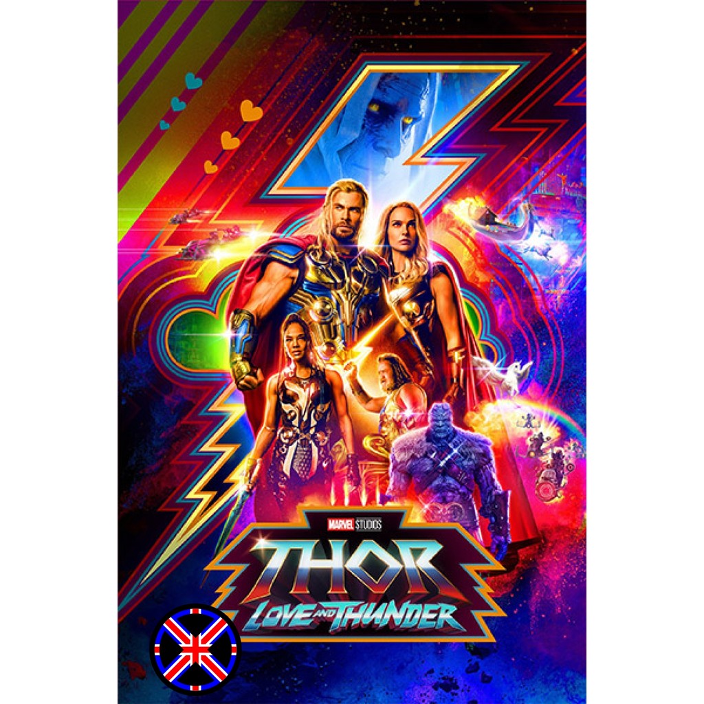 ดีวีดี Movie มีไทย Thor Love and Thunder (2022) ธอร์ ด้วยรักและอัสนี
