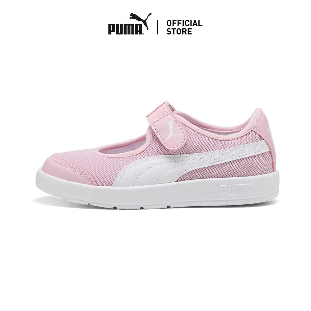 PUMA Kids Courtflex v3 Lina Sneakers Kids สีชมพู - 40057802