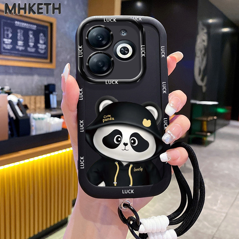 MHKETH เคสสำหรับ Infinix Smart 8 Smart 8 HD Smart 8 Plus Smart 8 Pro Tecno Spark 20 20C GO 2024 POP 8 เคส