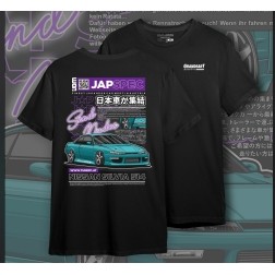 Nissan Silvia S14 เสื้อยืดไมโครไฟเบอร์