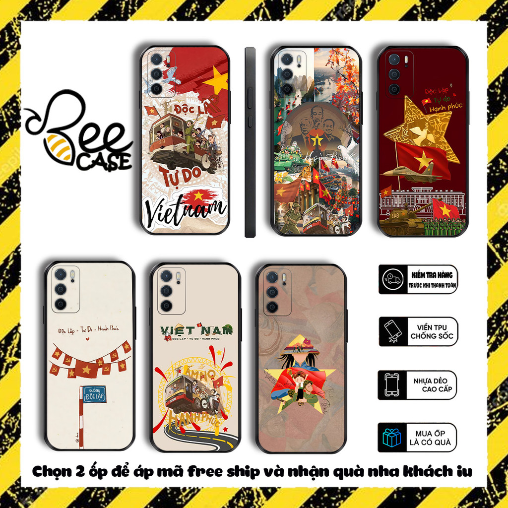 เคส Oppo A16, A16K Vietnam Love อย่างอิสระได้อย่างอิสระ