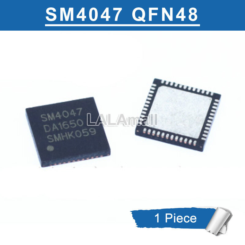 1 ชิ้น SM4047 QFN SM 4047 QFN48 ชิป LCD IC ใหม่
