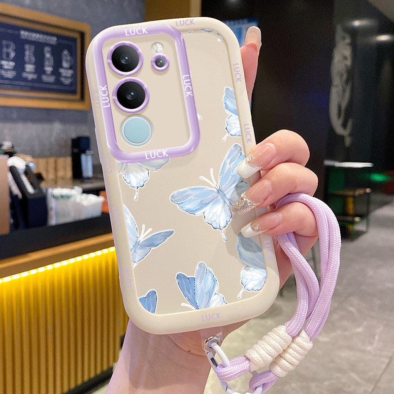 เคส VIVO V29 5G V29E 5G V29 Pro 5G พร้อมเชือกเส้นเล็กสุดน่ารัก