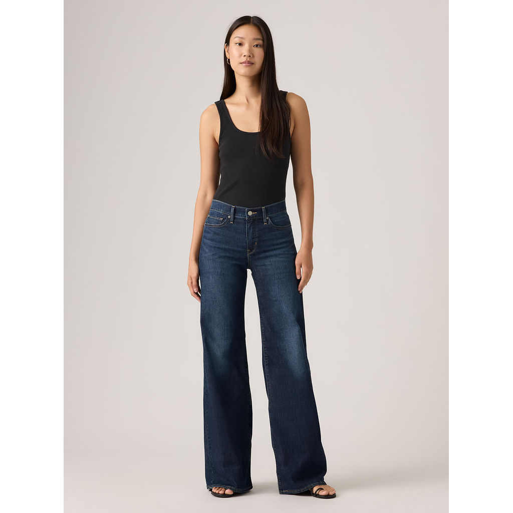 กางเกงยีนส์ผู้หญิง Levi's® Women's 318 Shaping Wide-Leg Jeans