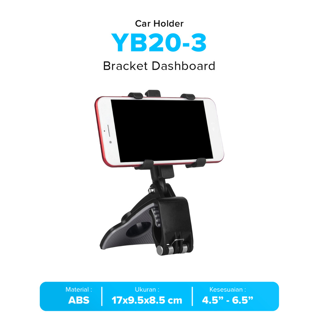 YB20-3 Dashboard Car Bracket Holder สมาร์ทโฟนรถ