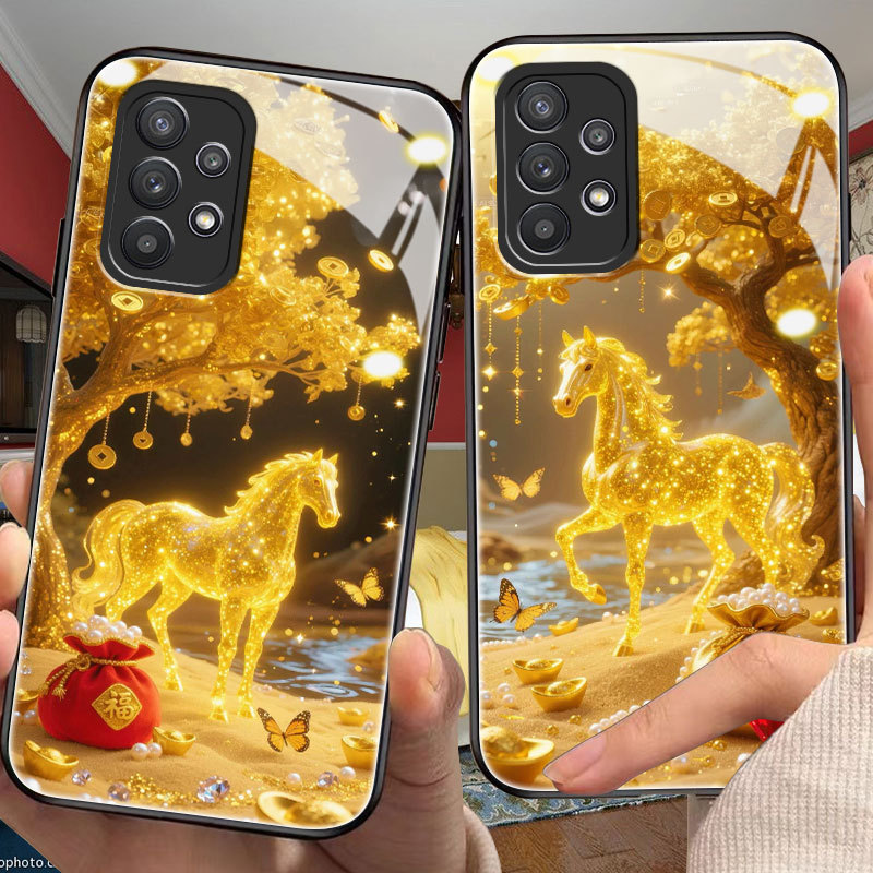 Lucky เคสสําหรับ samsung a73,a81,a90,a52/s,a53,a54,a55,a57,a60,a70/s,a71,a72,m10/s,m11,m31,m32,m32,m